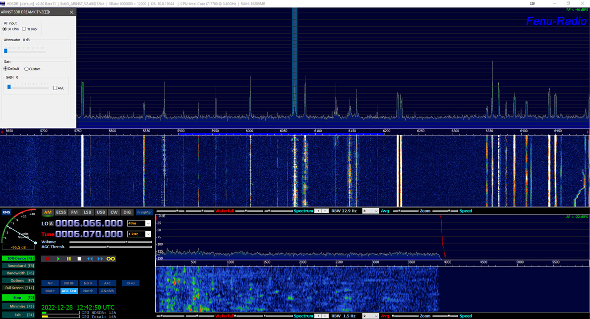 Fenu-Radio - Arinst SDR Dreamkit V2D