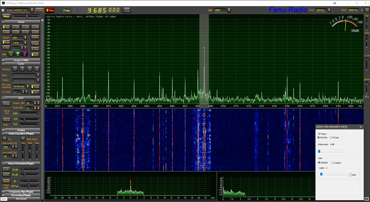 Fenu-Radio - Arinst SDR Dreamkit V2D
